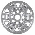Coast2Coast 17", 6 Spoke With Vent, Chrome Plated, Plastic, Set Of 4, Compatible With Steel Wheels IWCIMP87X